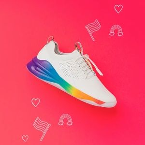 Clove Rainbow Pride Shoes for Healthcare